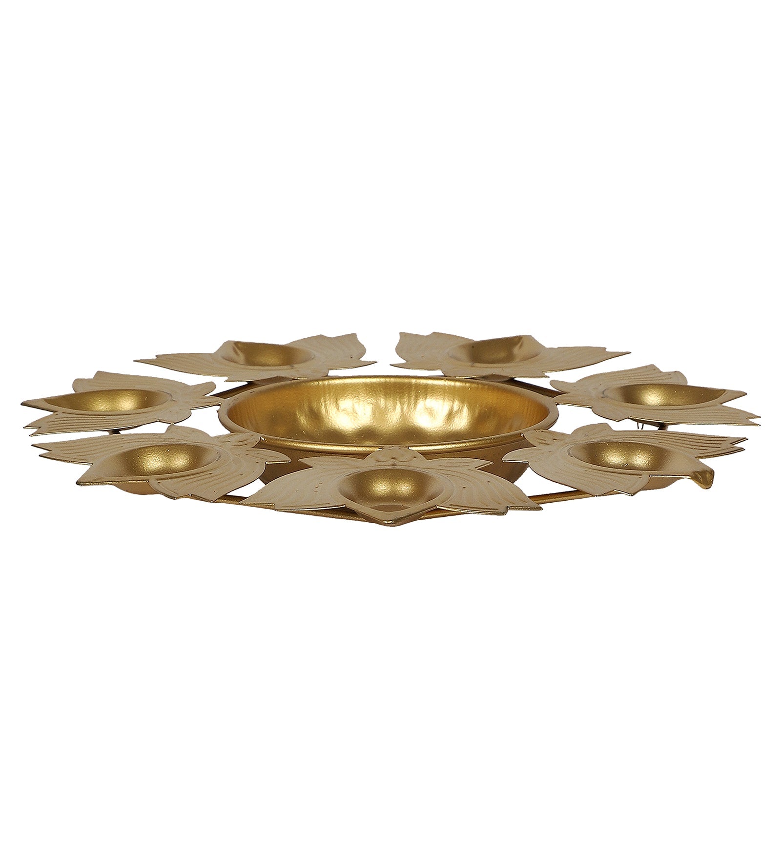 Akhand Deepak Gold Urli Secondary image