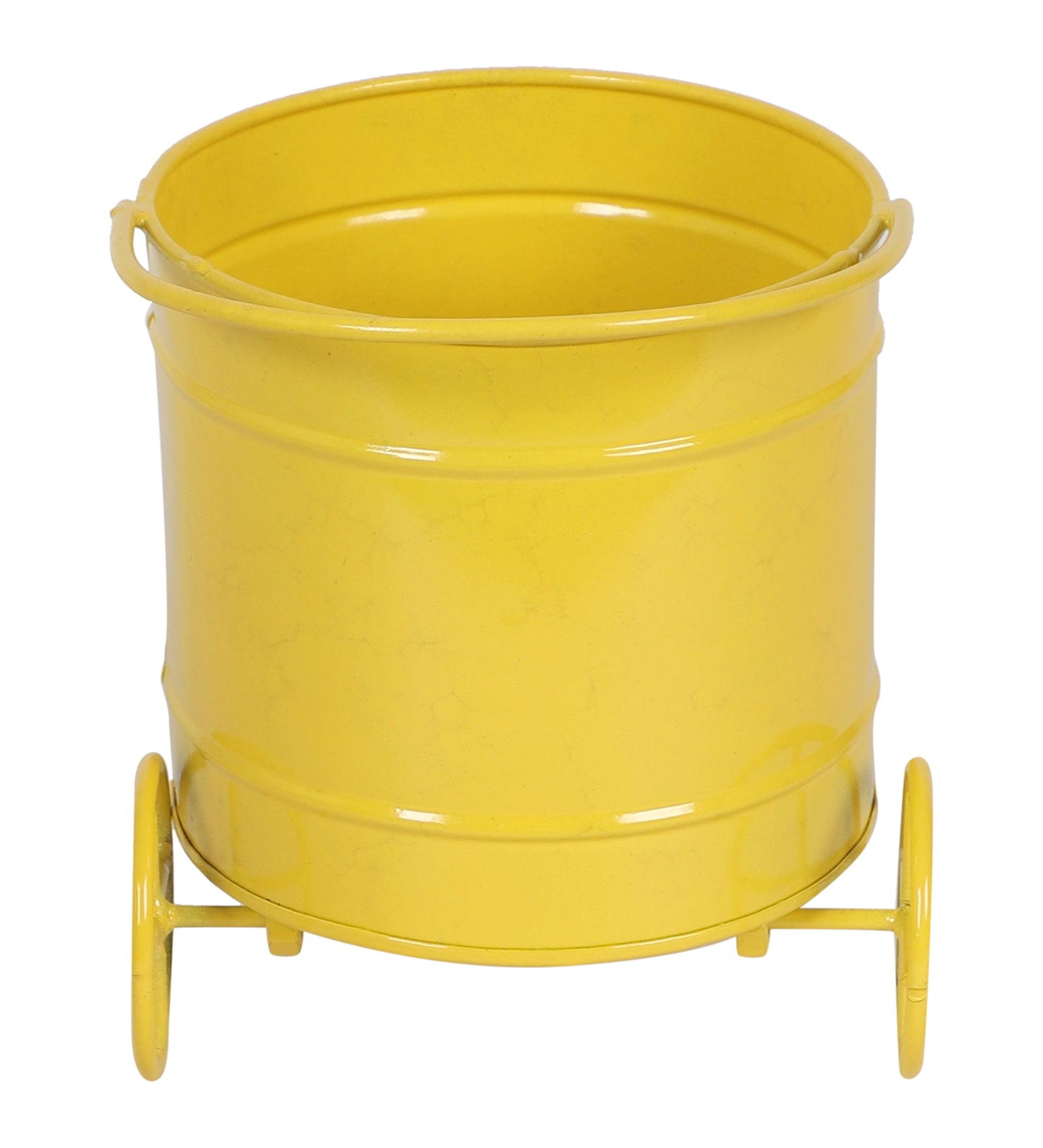 Yellow  Round Snacks Platter