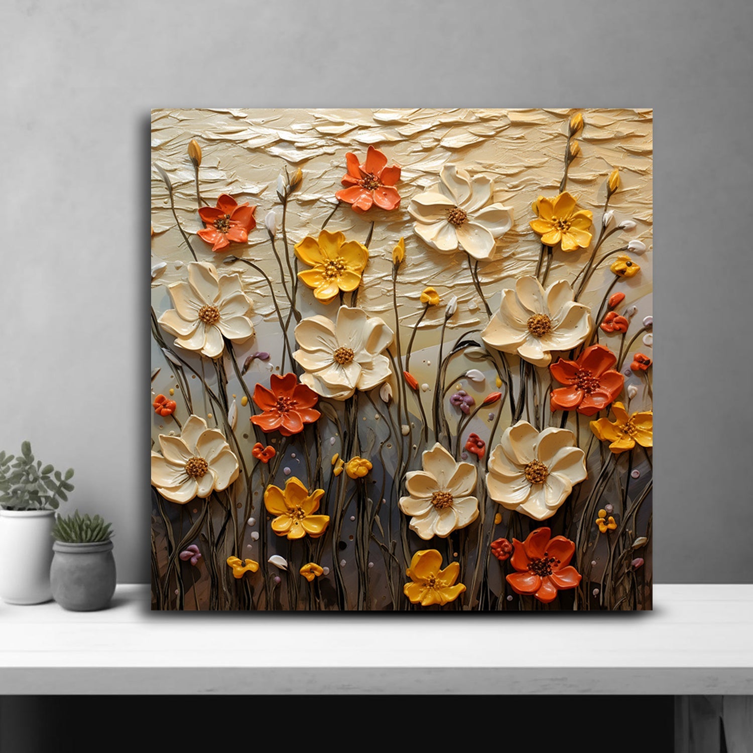 Vibrant Garden Colorful Wall Decor Main image