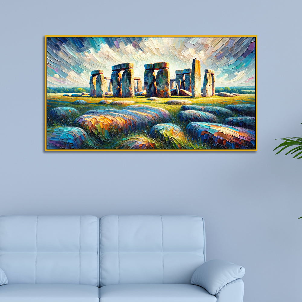 The Stones of a New Dawn Canvas Print wall decor paintings Secondary image