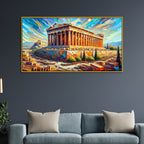 Ancient Glory in Color Canvas Print wall paintings 