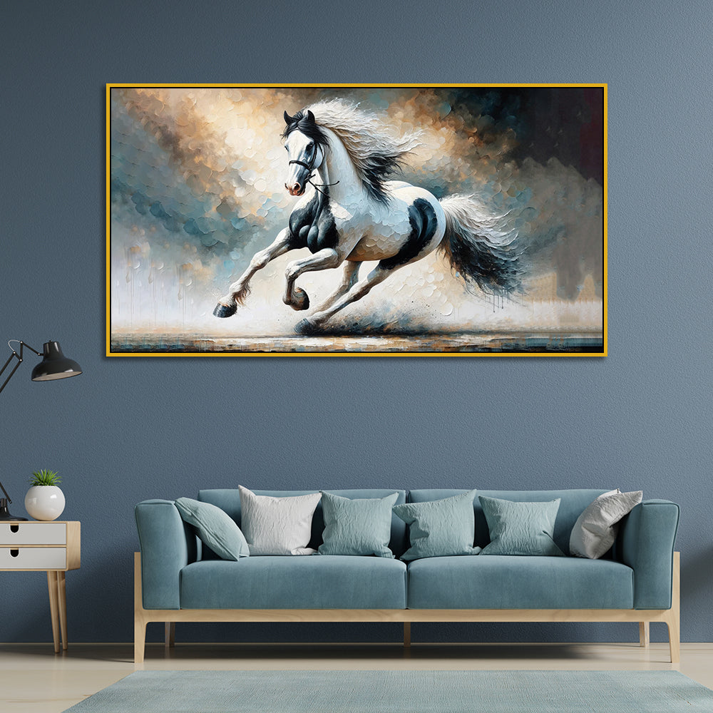 Wild Spirit  Horse Artwork  Canvas Print Wall Painting Secondary image