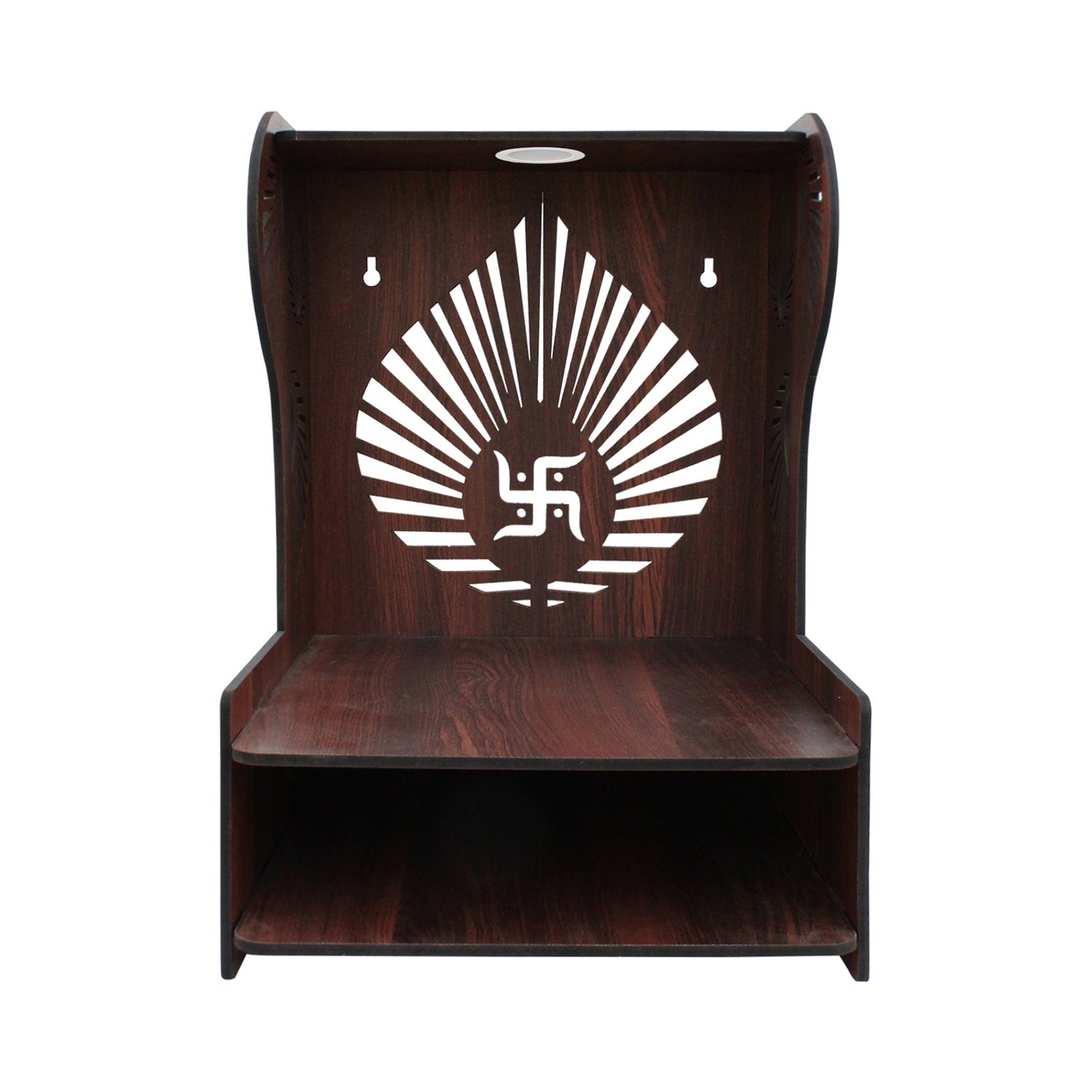 Beautiful Classic Wall-Mounted Pooja Mandir for Home Décor Secondary image