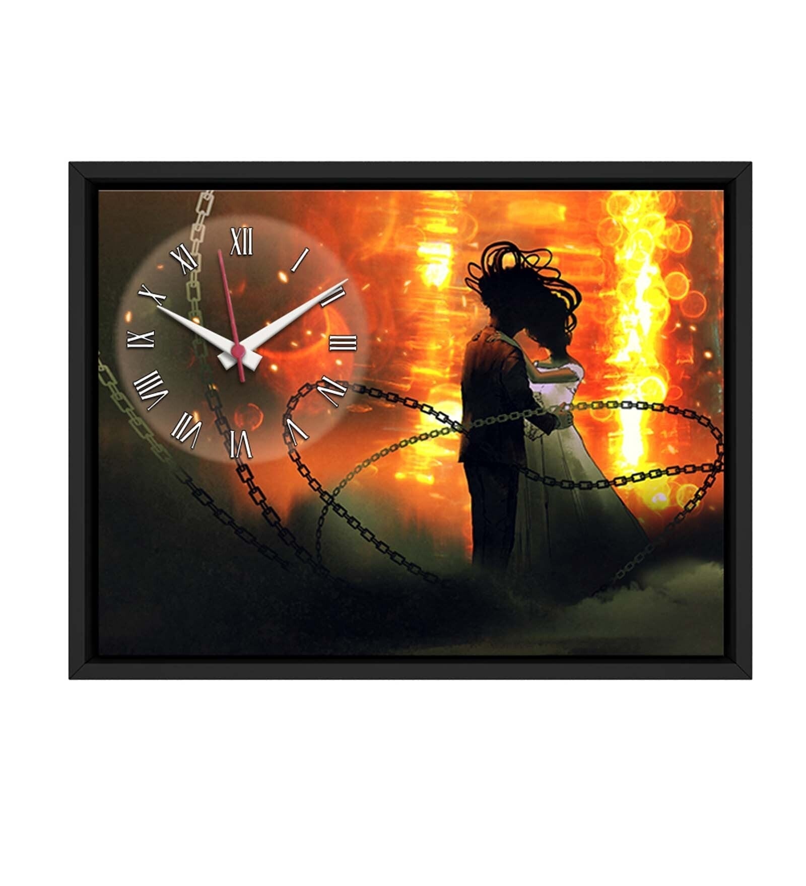 Amazing Rich Printed Analog MDF Modern Wall Clock Secondary image