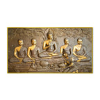 Teachings of Buddha Panoramic Wall Painting