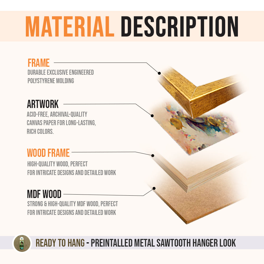 Traditional Twin Elephants Indian Tribal-Inspired Folk Art Canvas Painting