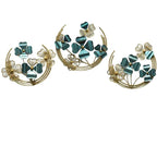 Yuliana set of 3 frame wall art