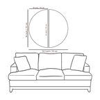 Abstract Geometric Semi Circle Wall Art and Canvas Paintings