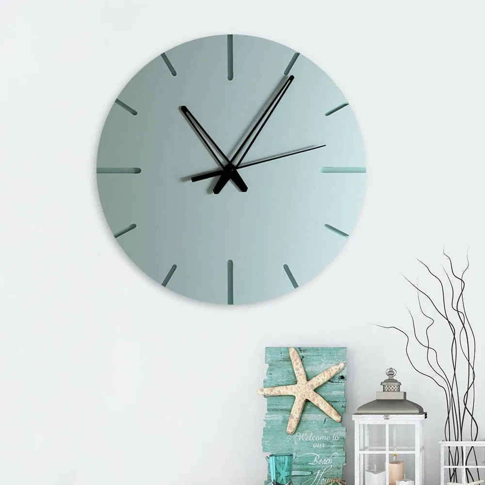 Austere Big Designer MDF Wood Wall Clock Secondary image