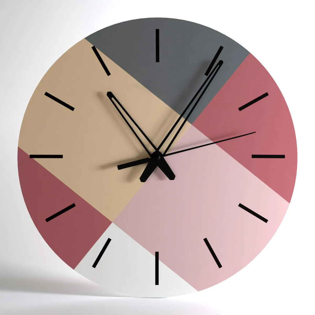 Beautiful Colour Palette Big Design Wall Clock Main image