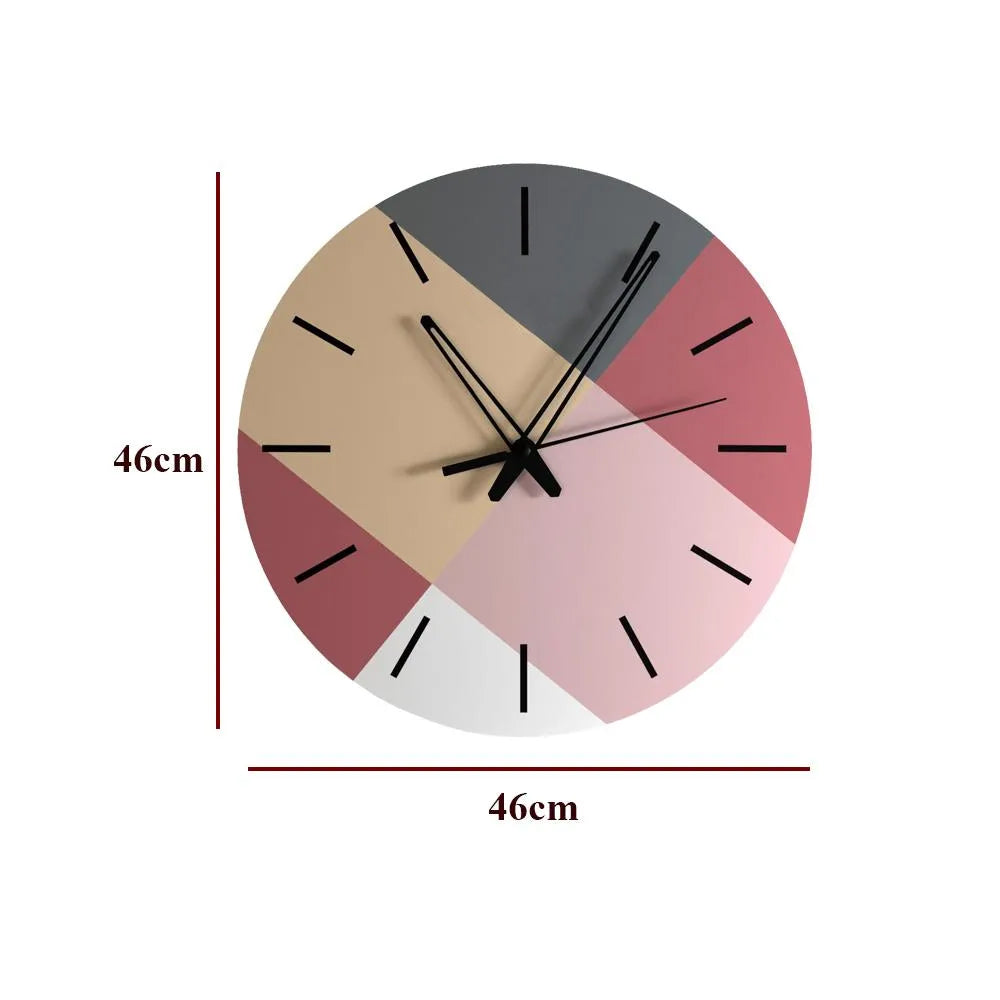 Beautiful Colour Palette Big Design Wall Clock Secondary image