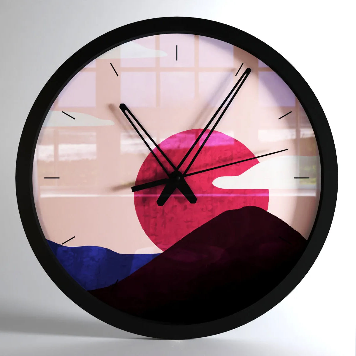 Aurora Big Designer Wall Clock Secondary image